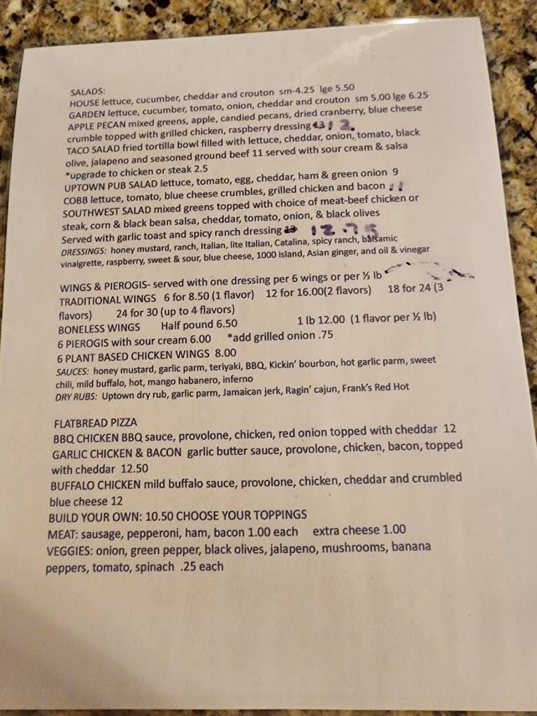Shelly’s Uptown Grill - Doylestown, OH Menu 7